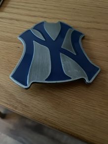 New York yankees belt buckle