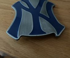 New York yankees belt buckle