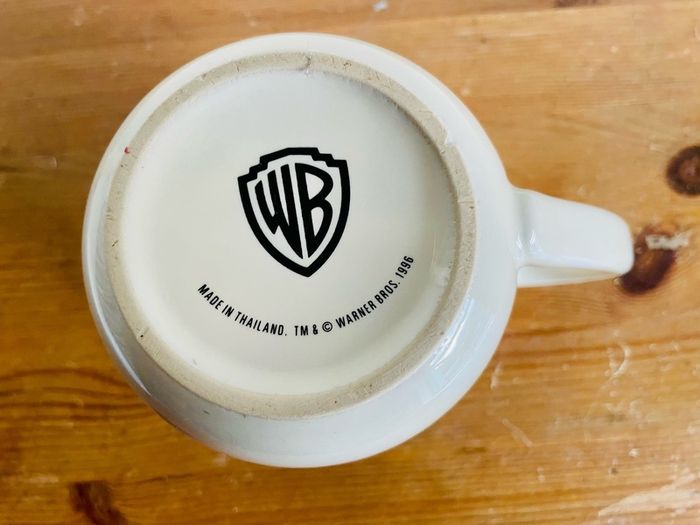 Official 1996 Friends Warner Bros Mug Vintage 90s Collectible