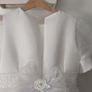 Beautiful White Communion Dress & Shoes for Sale Image 7