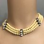 Pearl choker necklace Image 2