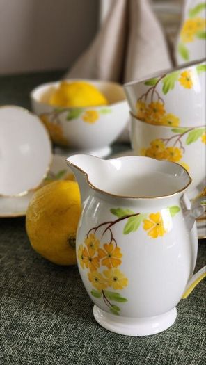 Vintage Royal Grafton Hand-Painted Fine Bone China Tea Set 19 Pieces