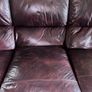 Leather recliner sofa Image 3