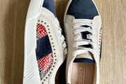 Bourbon leather sneakers, uk6/39