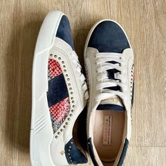 Bourbon leather sneakers, uk6/39