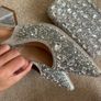 Diamond heels and bag Image 6