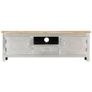 Aviator TV Cabinet 120x30x40 cm Solid Mango Wood Image 4