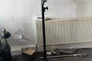 Camera holder tripod, overhead