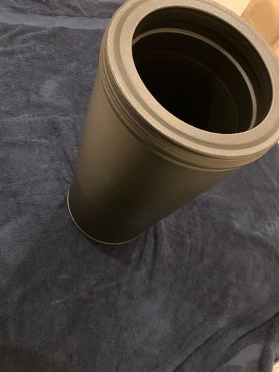 Adjustable twin wall flue