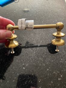 Brass handles