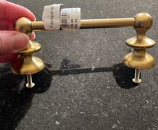 Brass handles