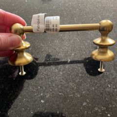 Brass handles