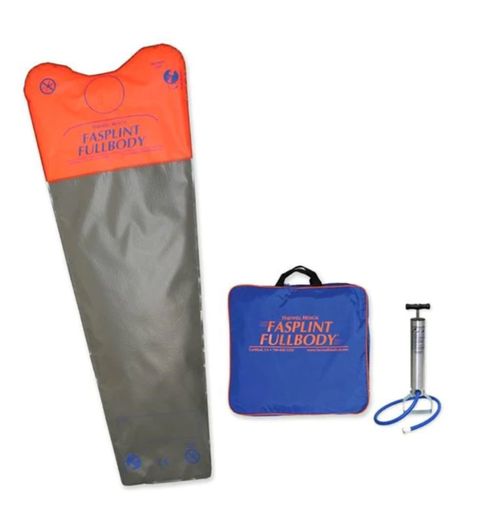 Hartwell Medical FASPLINT FULLBODY with Carry Case Vacuum Pump Foot Stirrup