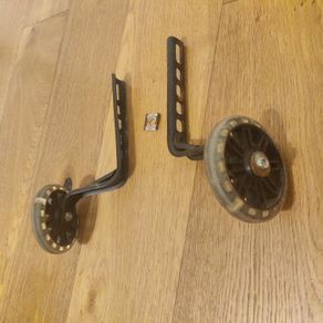 Bike Training Wheels Adjustable Stabilizer Compatible with 12 14 16 18 20 Inch Single Speed Bike stabaliser
