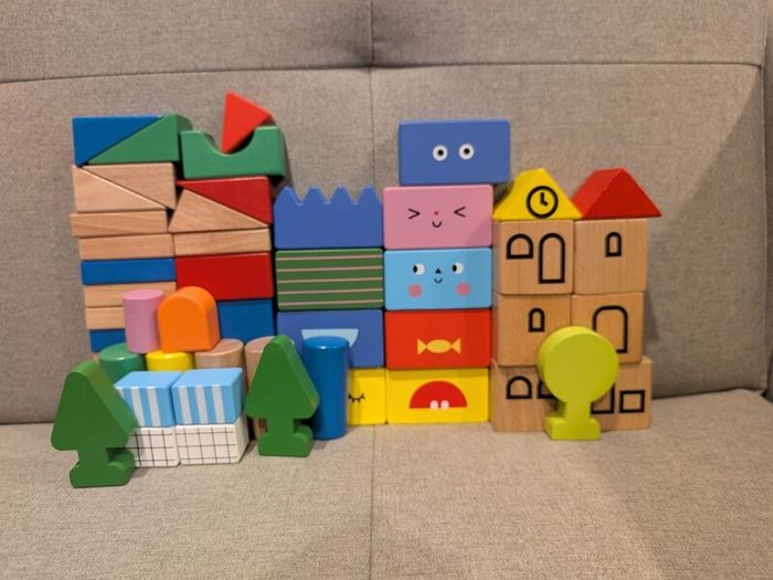 Wooden blocks