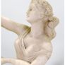 Vintage Italian Cast Alabaster Sculpture Three Graces H 28 cms Image 4