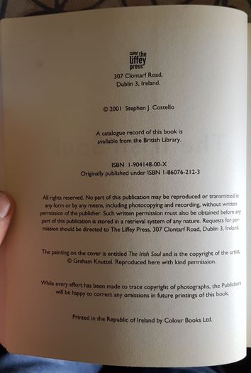 The Irish Soul In Dialogue by Stephen J. Costello