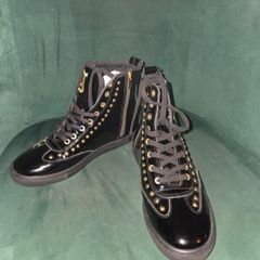 John Galliano high top trainer size uk 3.5