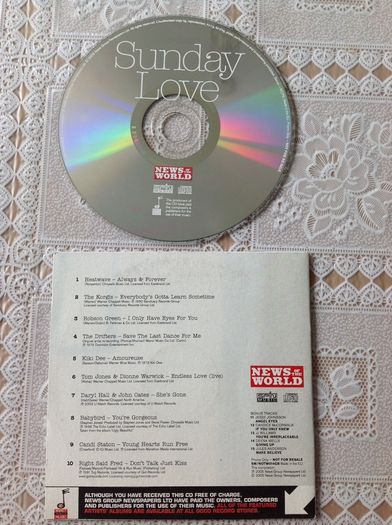 Sunday Love.  Compilation CD.
