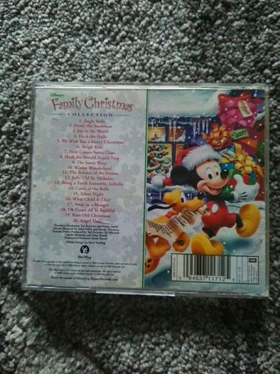 Mickey mouse Christmas cd
