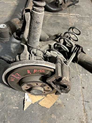 Audi A6 C7 2.0tdi 2015 Diesel Rear Axle Subframe Assembly  complete