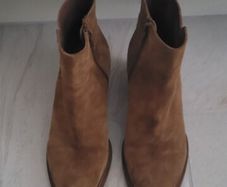 Suede ankle boots