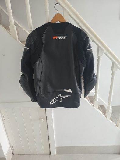 alpinestars leather jacket