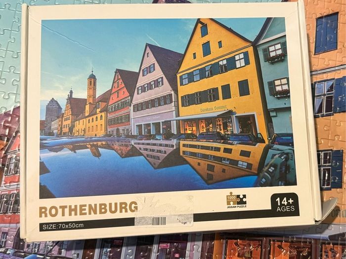 Rothenburg 1000 pieces jigsaw puzzle