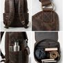 Genuine Italian leather bag rusty look Image 2