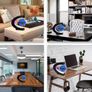 Magnetic Levitation Floating Globe, Levitating C Shape with LED Lights Touch Control for Educational Home Office Decor, Anniversary Creative Gift 3.3 Inches Globe Image 5
