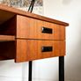 Vintage Retro Mid Century Teak Desk Image 6