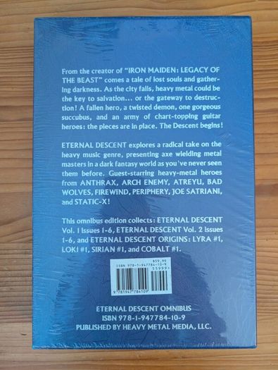 Eternal Descent Omnibus Hardcover - Heavy Metal Magazine - RARE