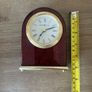 Howard Miller wooden and brass clock Image 3