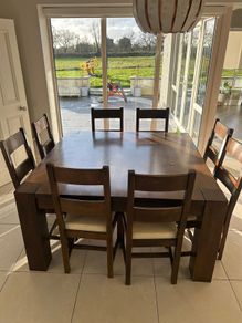 table and chairs