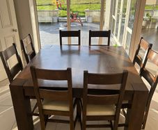 table and chairs