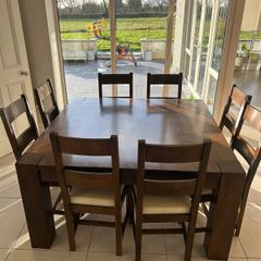 table and chairs
