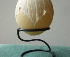 Ornamental South African Ostrich Egg