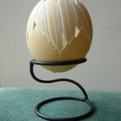 Ornamental South African Ostrich Egg