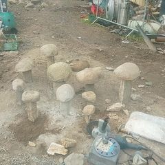 Granite mushrooms