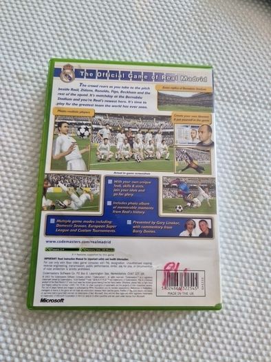 Real Madrid 2003 2004 Season Club Football Xbox Original games Original