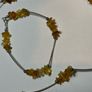 vintage sterling silver and amber set Image 8