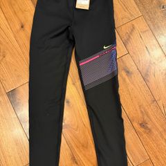 Nike Pro Leggings - full length. Age 11-12. BNWT