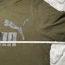 Puma Mens Green Short Sleeve T-Shirt Size Small Image 4