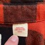 Mens Levis Red and Black Buffalo Check Shirt Long Sleeve. Size Small. Image 6