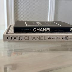 Home decor. Designer Coffee table books