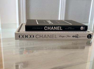 Home decor. Designer Coffee table books
