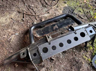 Land Rover Defender Winch Bumper Terrafirma and other parts