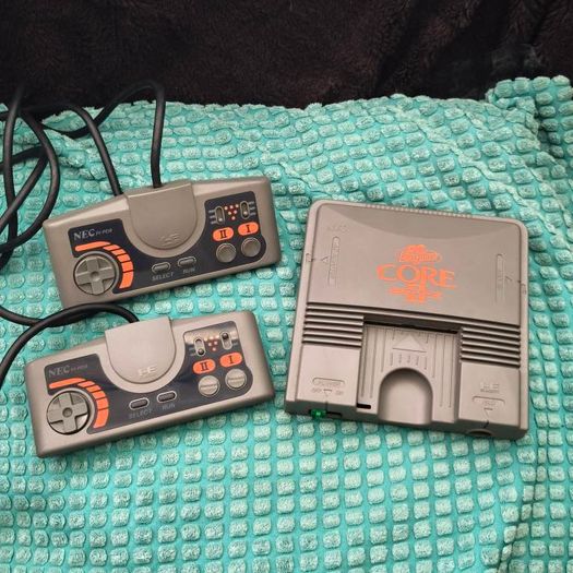 PC Engine Core Grafx II Console.