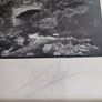 framed connemara bridge 92 giles norman signed and stamped. Image 4