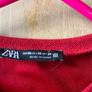 Soft red dress- Zara Image 2
